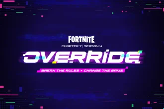 Cover Fortnite Override Stagione 4 Capitolo 7
