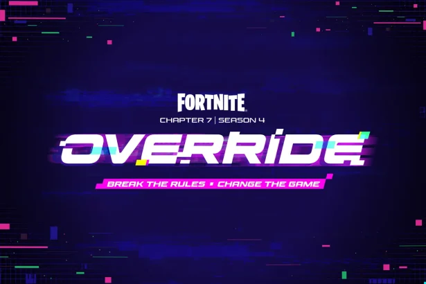 Cover Fortnite Override Stagione 4 Capitolo 7