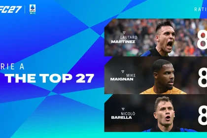 Cover Top Serie A Ratings Ufficiale EA FC 27