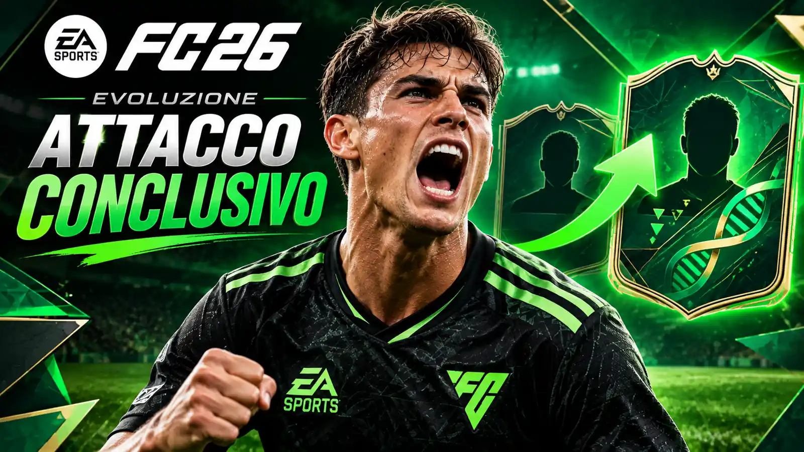 EA FC 26 Attacco Conclusivo KIT NERO 1600x900